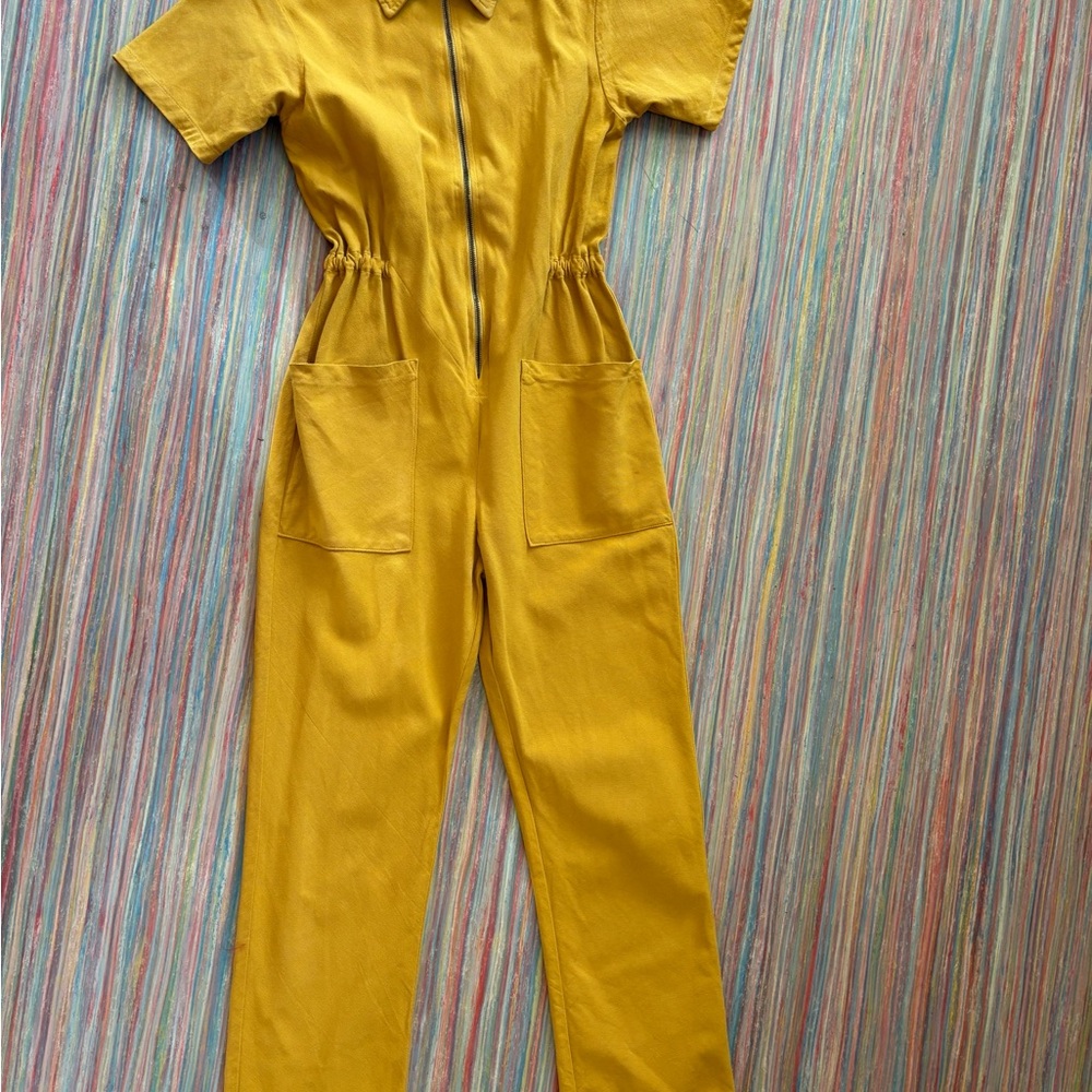 *like new* Noble mustard Jumpsuit, sz S